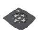 thumbnail image 4 of ABS Coche Vista lateral Espejo Retrovisor vídeo Lente portátil Accesorios de motor Reemplazo de piezas Reemplazo para RAM 1500 2500 3500 10-18 Derecho Advancent VI001831-02B, 4 of 6