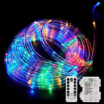Youngpower Led Rope Lights Outdoor, Outdoor Rope Lights Battery Operated