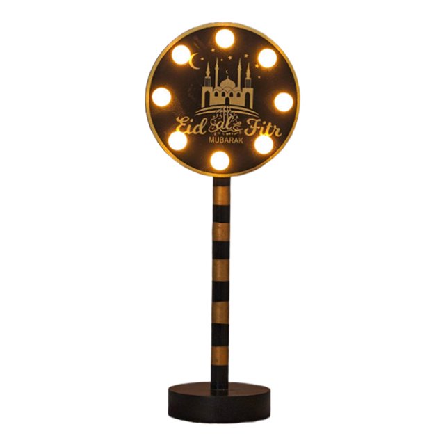 Luz decorativa LED de madera romántica con pilas para decoración navideña