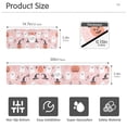 thumbnail image 3 of Yayeee Faucet Mat for Kitchen Sink 14.7" Diatomite Long Splash Guard Pad, Pink Halloween Ghosts, 3 of 7