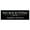 Black, variant on Basic NO SOLICITING Neighbors Welcome Sign - Black / Gold Small