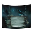 thumbnail image 2 of MYPOP Halloween Party Tapestry Wall Hanging Decoration Home Decor Living Room Dorm 80x60 inches, 2 of 4