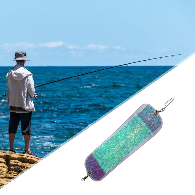 Flam con la pesca para la pesca del mar que atrae el señuelo portátil de gota profunda para el trolling para kokanee trucha de salmón de agua salada Estilo E