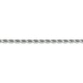 thumbnail image 3 of Leslie's 14K White Gold 4.00mm Diamond-Cut Rope Chain (Weight: 25.78 Grams, Length: 20 Inches), 3 of 4
