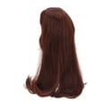 thumbnail image 1 of DIY Doll Long Hair, High Temperature Wire Natural And Fit Mesh  Design Toy Doll   For 21-24cm Simulation Dolls Gold Color,Carrot Color,Chestnut Color,Light Brown, 1 of 8