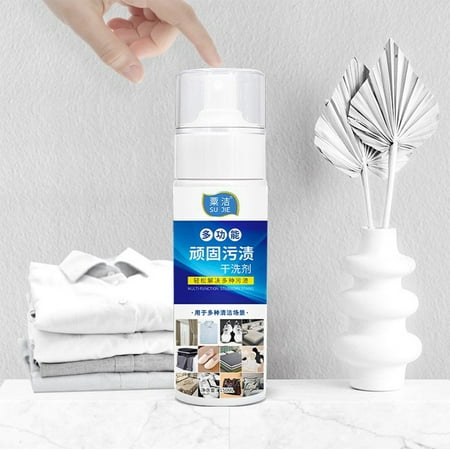

Ikohbadg Versatile Household Cleaning Spray Compact Travel Dry Cleaner for Leather and Fabric - 5.1 Ounce (150ML)