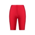 thumbnail image 6 of Female Casual Short Pants Bottom Shorts Tight Fitting Knee Length High Waist Bottoms Pants Trousers, 6 of 8