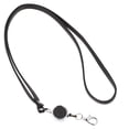 thumbnail image 2 of Shisuyan Id Card Strap Black 1Pack 20.1x0.8In, 2 of 8
