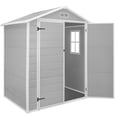 Seizeen Outdoor Storage Shed 6 X 4 4Ft Sloped Top Plastic Shed XL seizeen-outdoor-storage-shed-6-x-4-4ft-sloped-top-plastic-shed-xl