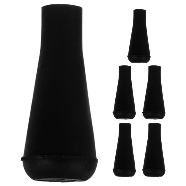 MOVTOTOP MLINS 6pcs Soft Rubber Arrowheads Target Round Tips Point Broadheads Replacement for Outdoor Archery Hunting Practice