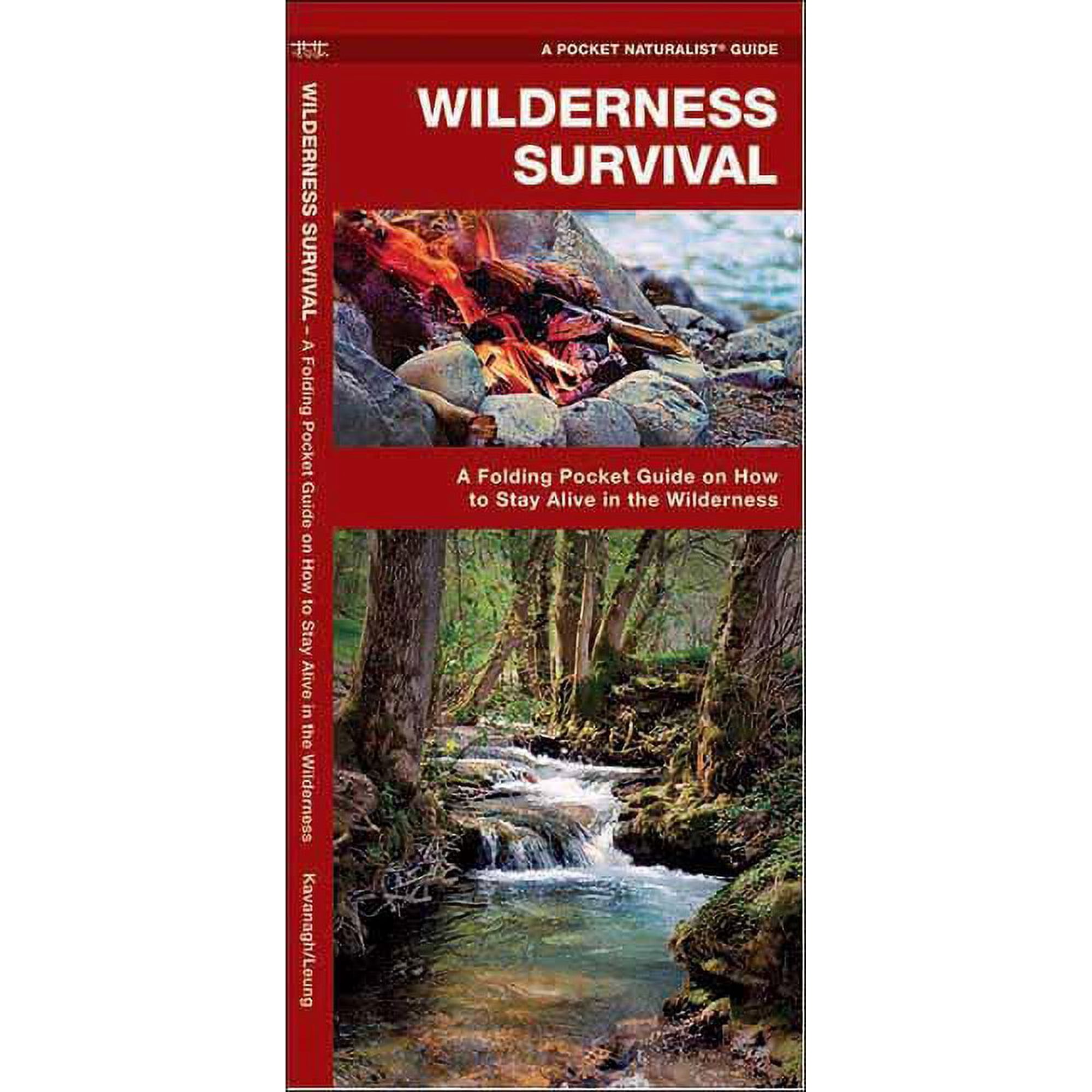Wilderness Survival: A Folding Pocket Guide on How to Stay Alive in the Wilderness