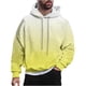 thumbnail image 2 of Sudadera con capucha para hombre, estilo casual, con cuello redondo, estampado, manga larga, blusa de poliéster, 2 of 6