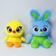 thumbnail image 1 of 32cm Disney Animation Movie Toy Story 4 Version Ducky /bunny Plush Toy Blue Bunny Yellow Duck Plush Doll Child Birthday Gift zhangmengya LED, 1 of 2