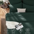 thumbnail image 2 of Juego de Edredón CozyLux King Size Verde Bosque 7 Piezas, 2 of 8