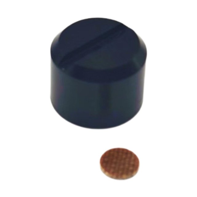 Botón de ajuste del carrete de pesca, reemplazo de accesorios de pesca de aleación de aluminio profesionales, resistente y portátil para los modelos Negro