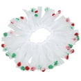 thumbnail image 1 of Collar de Navidad para mascotas, ajustable, cómodo, con pompón de Navidad, para perros y gatos, 1 of 8