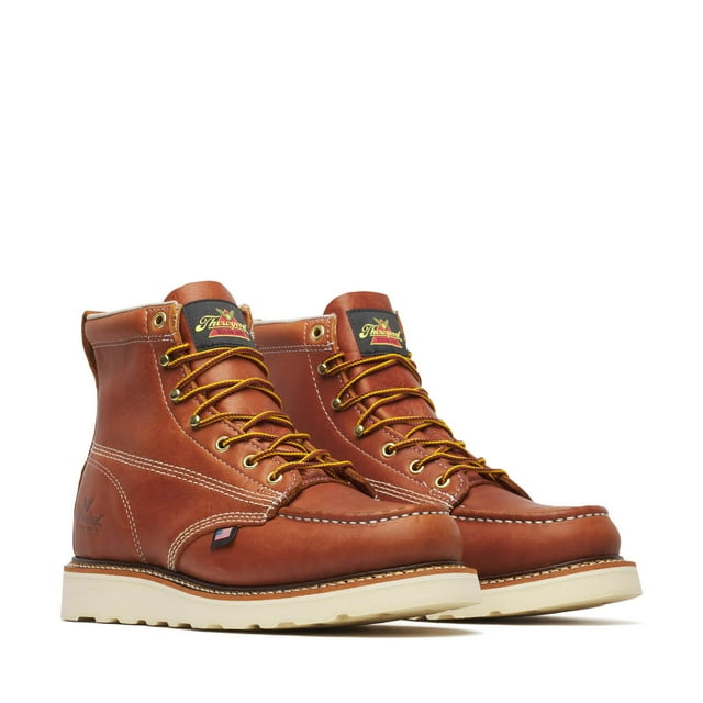 Botas de trabajo Thorogood American Heritage de 6 pulgadas con punta moc para hombre
