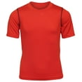 thumbnail image 3 of Black Bear Boy's Performance Dry-Fit T-Shirts 4 Pack Black/Green/Grey/Orange, X-Large 16-18', 3 of 11