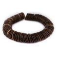 thumbnail image 3 of The Bead Chest Chocolate Disk Coconut Shell Beads (30mm), 3 of 4