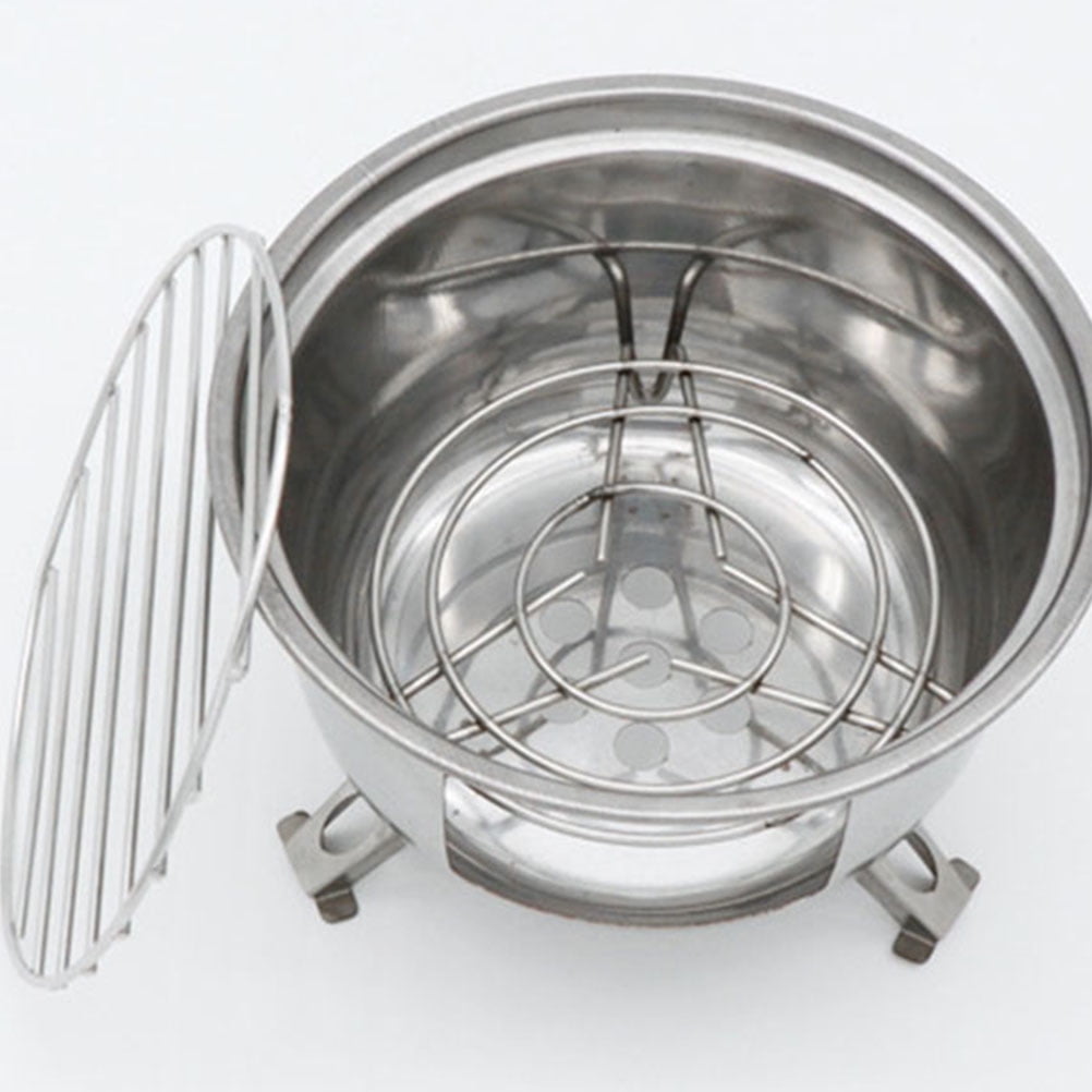 TAILTOSS Outdoor Stove Portable Camping Grill Stainless Steel 1 Set 6.0X6.0in
