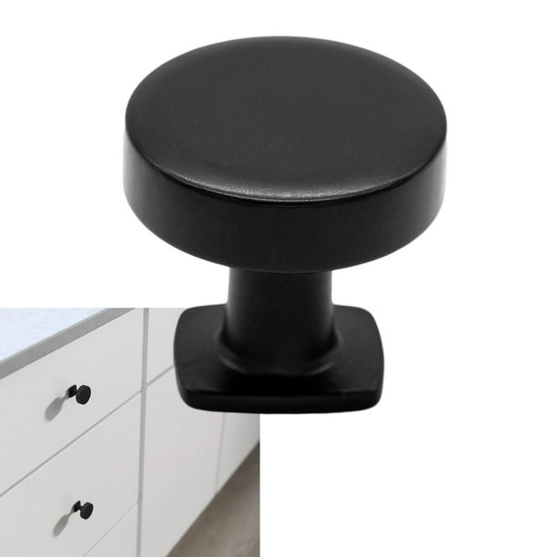 kitchen cabinet door knobs black matte flat black cabinet hardware flat top knob cupboard door handle 1 25 diameter kitchen cabinet door knobs black matte flat black cabinet hardware flat top knob cupboard door handle 1 25 diameter