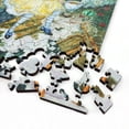 thumbnail image 4 of Wooden Jigsaw Puzzles for Adults with Uniquely Shaped Pieces - made in USA by FoxSmartBox - 250 Pieces - Alice's Fantasies, 4 of 7
