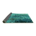 thumbnail image 2 of Ahgly Company Indoor Rectangle Oriental Turquoise Blue Industrial Area Rugs, 3' x 5', 2 of 4