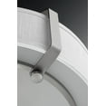 thumbnail image 5 of Progress Lighting, Ratio Collection, 4-Light Pendant, Brushed Nickel, White Linen Drum Shade, 5 of 5