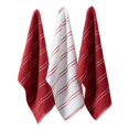 thumbnail image 1 of Design Imports 70320A Red Ribbed Terry Dishtowel Dishcloth - Set of 8, 1 of 1