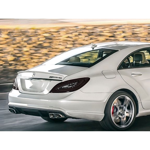 Rvinyl Tail Light Tint Covers Compatible with Mercedes-Benz CLS-Class 2012-2014 - Matte Smoke