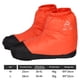 thumbnail image 2 of Plumón Calcetines Botas Térmicas A Prueba Viento Cubre Pies para Hombres Mujeres (Naranja M), 2 of 9