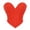 Orange, variant on Waist trainer for women,Fashion Casual Solid Neck Underbust Corset Belt Shapewear Top