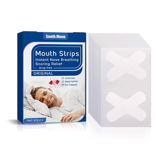 Parches Bucales para Dormir Tranquilos Ygjytge Corrector Respiración 60 Uds