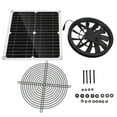 thumbnail image 4 of Kit de ventilador con panel solar, 100 W, 3000 RPM, ventilador alimentado por panel solar,, 4 of 8