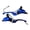 Blue, variant on 7/8" 22mm Motorcycle Brake Cylinder Lever Clutches Reservoir For Scooter Pit Dirt Bike