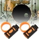 thumbnail image 5 of Pinza de control para baquetas, controlador de dedos, herramienta auxiliar giratoria antideslizante para bateristas (negro y naranja), 5 of 13