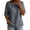 Gray, variant on Boat Neck 3/4 Sleeve Tops for Women Lightweight Soft Side Split Hem Solid Color Shirts Loose Fit Dressy Casual Fashion Basic Blouses M