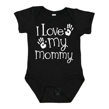 

Inktastic I Love My Mommy Mothers Day Gift Baby Boy or Baby Girl Bodysuit