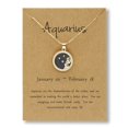 thumbnail image 2 of Coin Chain Golden Day And Night Twelve Constellation Necklace Couple Necklace, 2 of 9