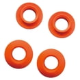 thumbnail image 2 of S SERENABLE 4 Pieces Kayak Paddle Drip Rings Paddle Shaft Drip Rings for Rafting Boating Orange, 2 of 9