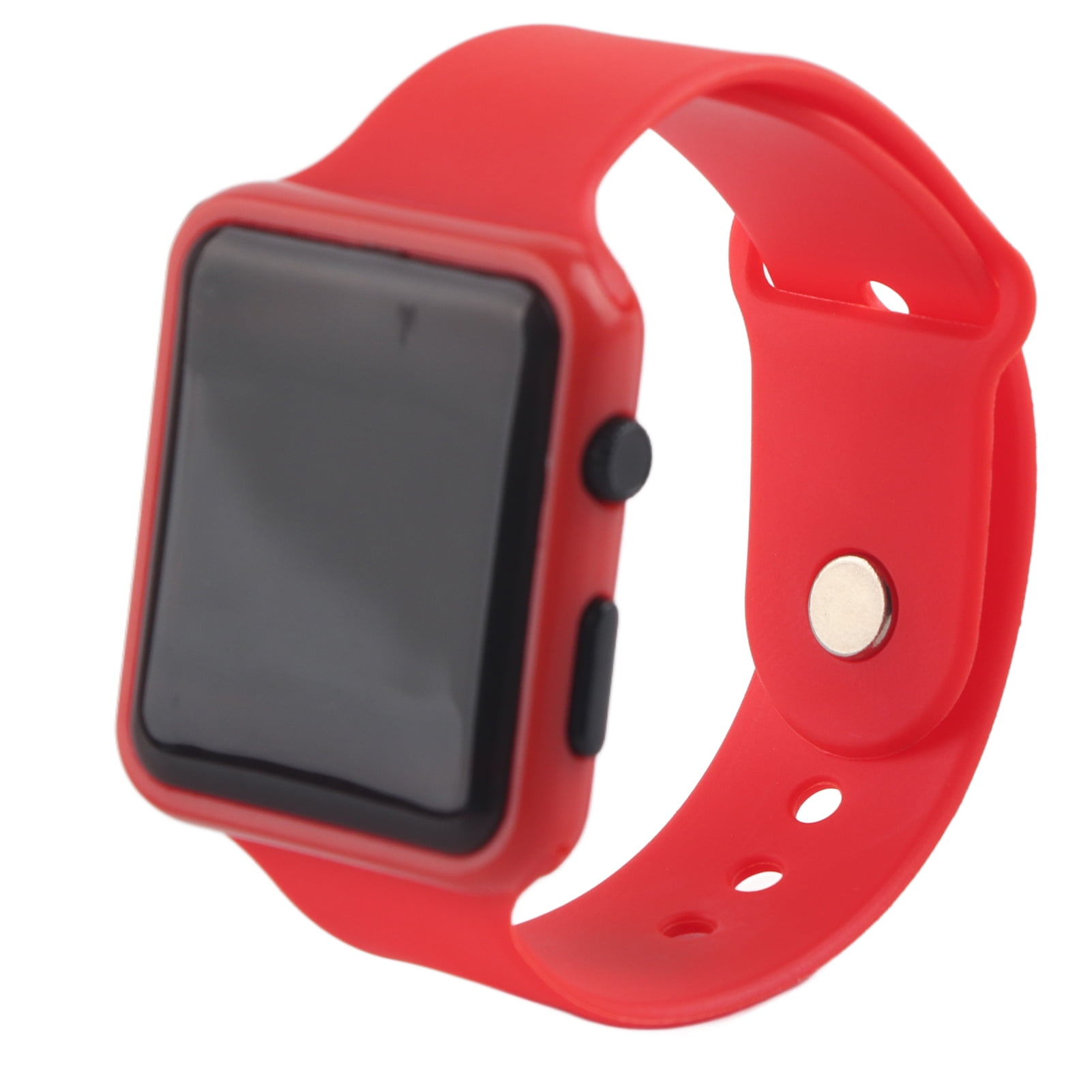 Electronic Watch Exquisite Digital Watch For Gifts For Accessories Red