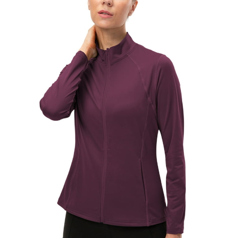 Womens long athletic jacket sale