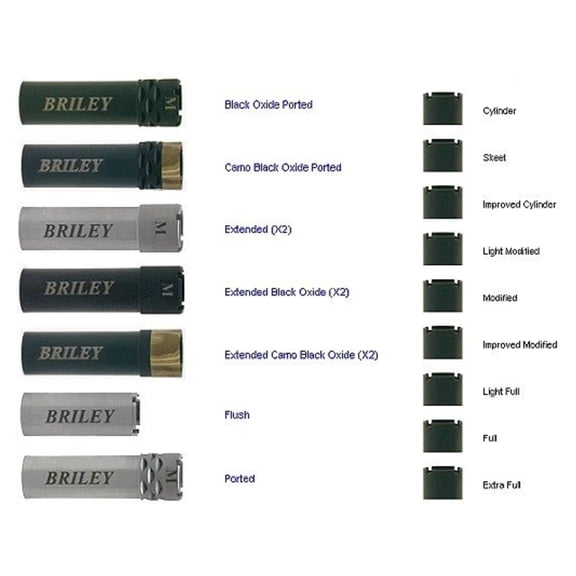 Briley 12 Ga. Improved Modified Invector Choke For Winchester/Mossberg/Weatherby 57699
