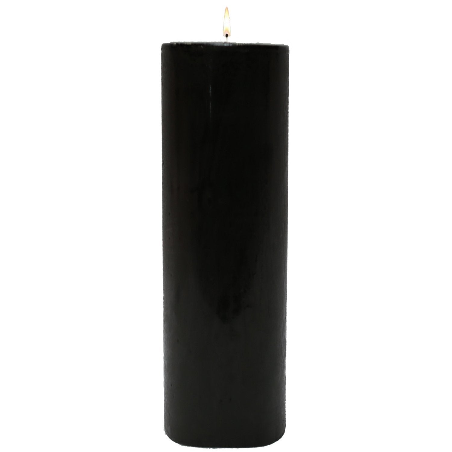 Black Pillar Candles