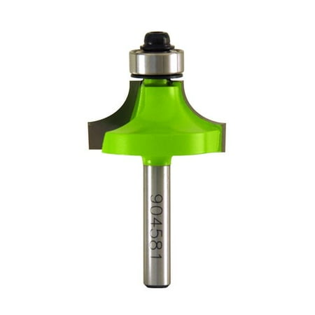 

Exchange-A-Blade 2100092 1.25 x 0.25 in. Shank Decorative Corner Round Professional Router Bit - Recyclable Exchangeable