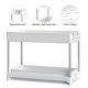 thumbnail image 5 of Estante de cesta deslizante de 2 niveles Wdftyju estante de pie extraíble para ahorro de espacio cocina, 5 of 6