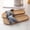 Navy, variant on Breathable Linen Cross Slippers Non-slip Soft Sole Indoor Outdoor Footwear Gray 41