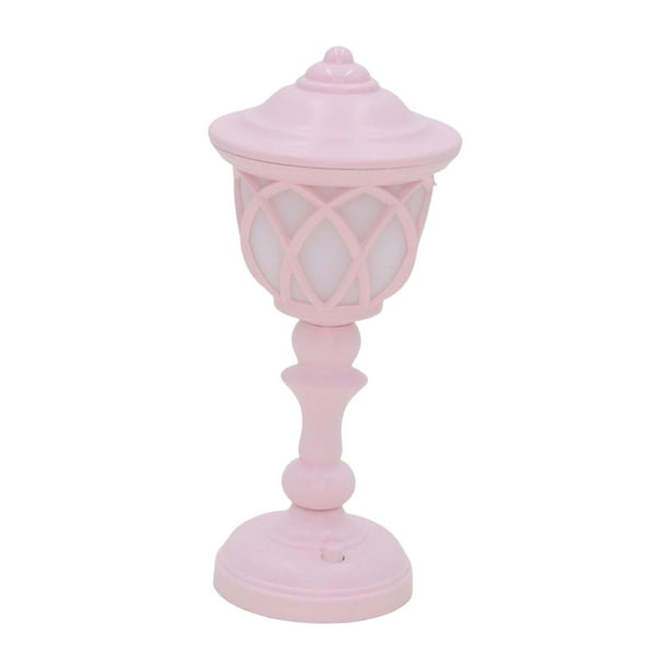 Lámpara de mesa MINI vintage Sunnimix Lámpara de escritorio rosa