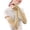 Khaki, variant on Women Summer Outdoor Solid Color Sun Block Soft Long Arm Sleeves Fingerless Gloves, Light Blue