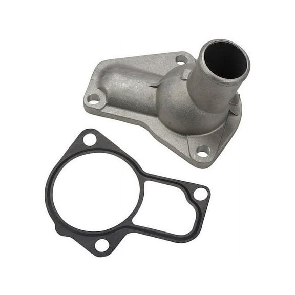 Engine Coolant Outlet Flange - Compatible with 2005 - 2017 Toyota Tacoma 2.7L 4-Cylinder 2TR-FE 2006 2007 2008 2009 2010 2011 2012 2013 2014 2015 2016